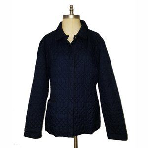 Arctic Pole Navy Blue Diamond Quilt Jacket M